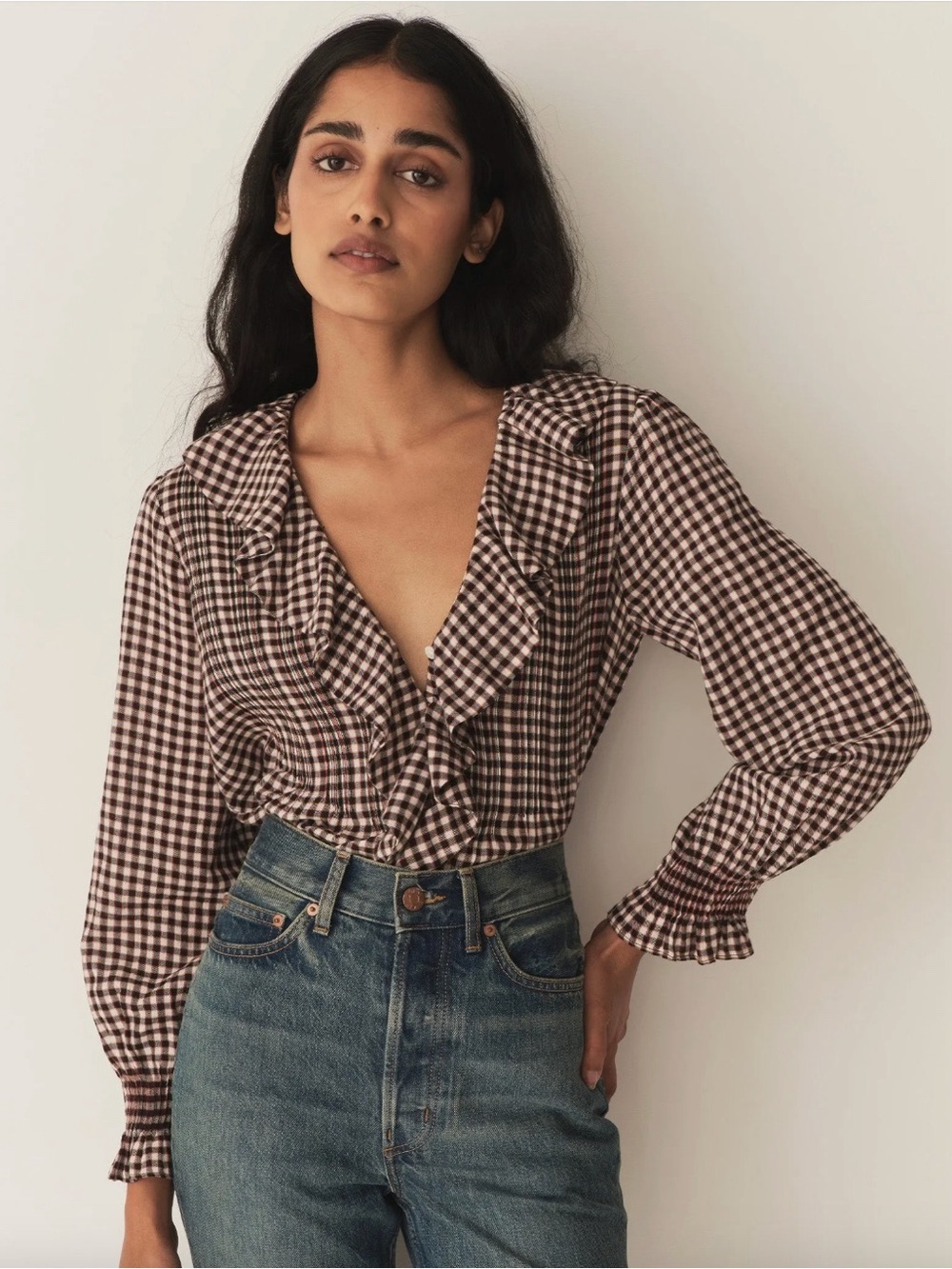 Doen Hardy Blouse Delphine Plaid